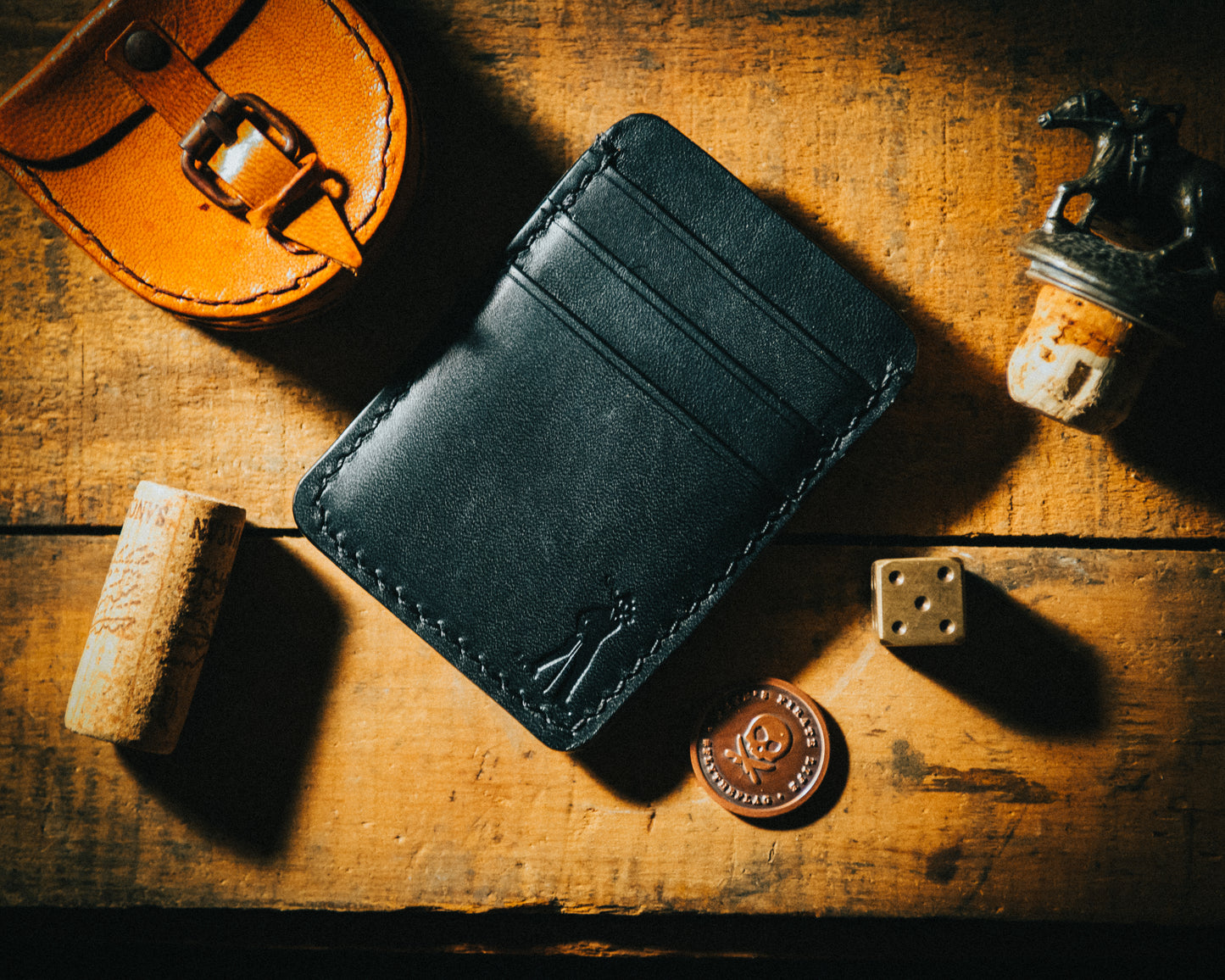 No 62 Minimalist Card Wallet w/ Money Clip